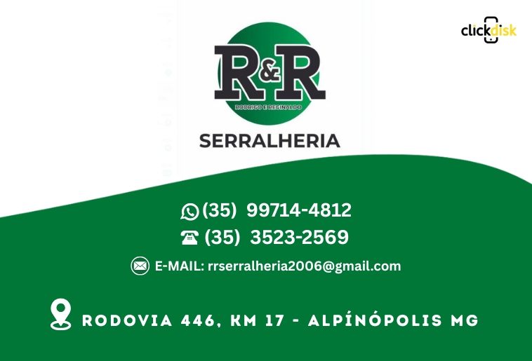 Banner RR SERRALHERIA